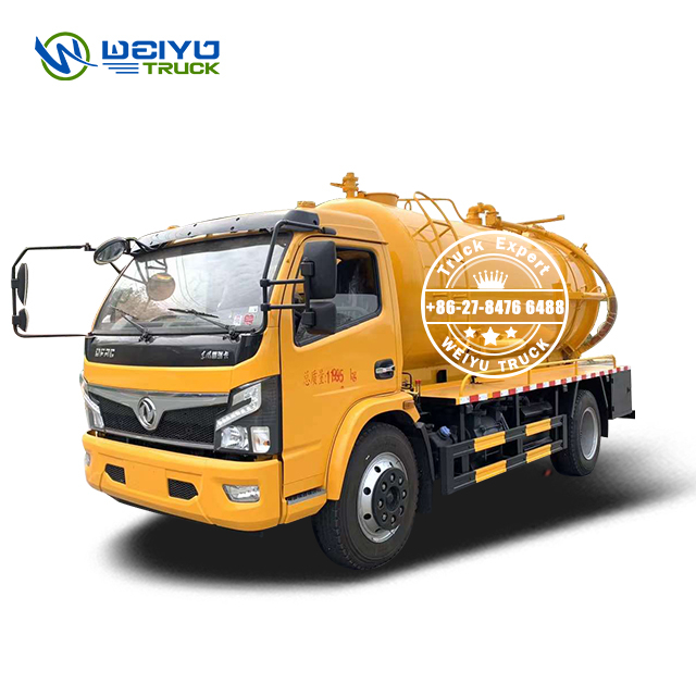 Dongfeng Furuicar 5000liters Automatic Municipal Labor Saving Sewer Truck