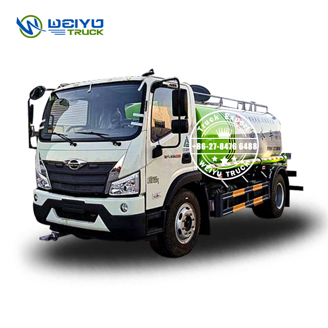 Foton 8CBM 8000liters ISO9001 Water Spraying Truck