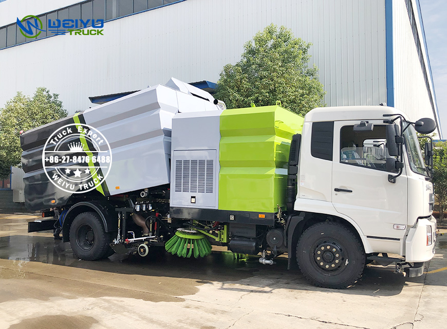 Dongfeng Vacuum Road Sweeper Cleaning Truck