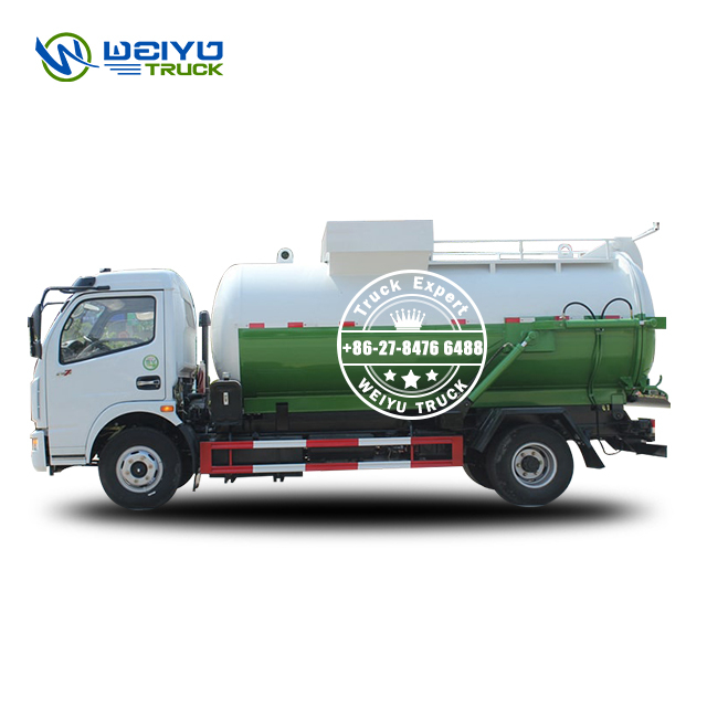 Dongfeng 6 CBM Reinforced City Waste Management Truck 
