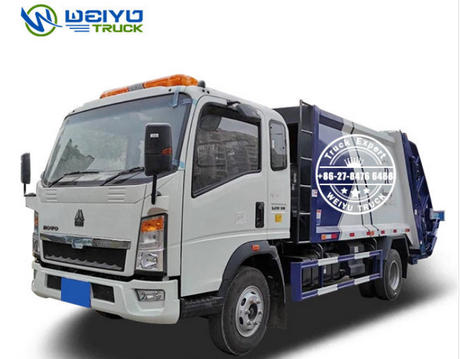 HOWO 8CBM Compactor Garbage Truck.png