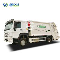 RHD Howo 12 CBM TS16949 Sanitation Garbage Compactor Truck