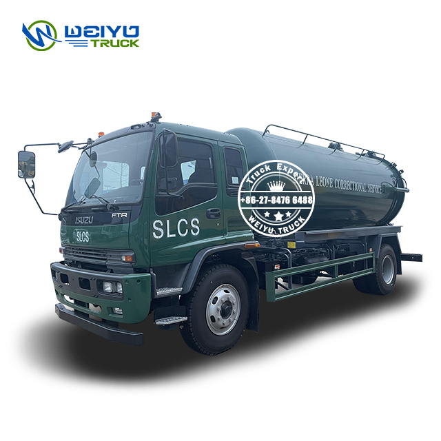 ISUZU FTR 10 CBM 10,000 Liters Vacuum Septic Tanker Truck 