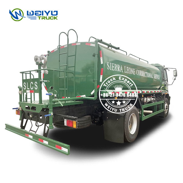 China Diesel 10000L 4x2 10tons ISUZU 10CBM Water Sprinkler Truck