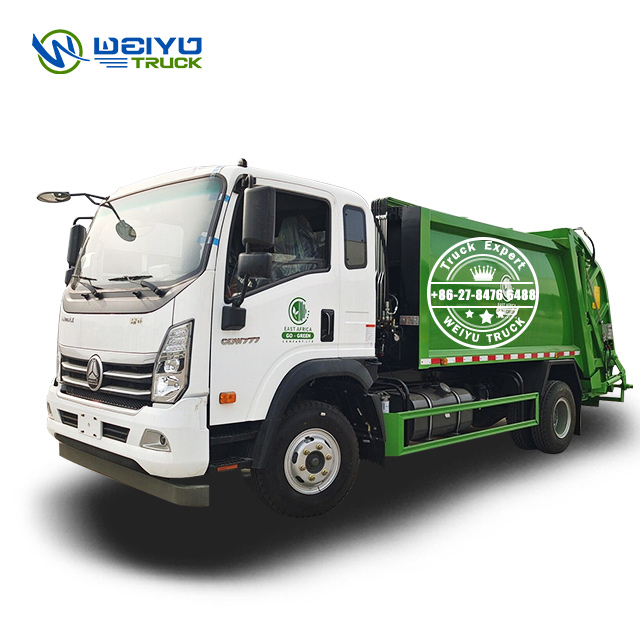 Diesel Engine Durable Municipal Garbage Compactor Truck