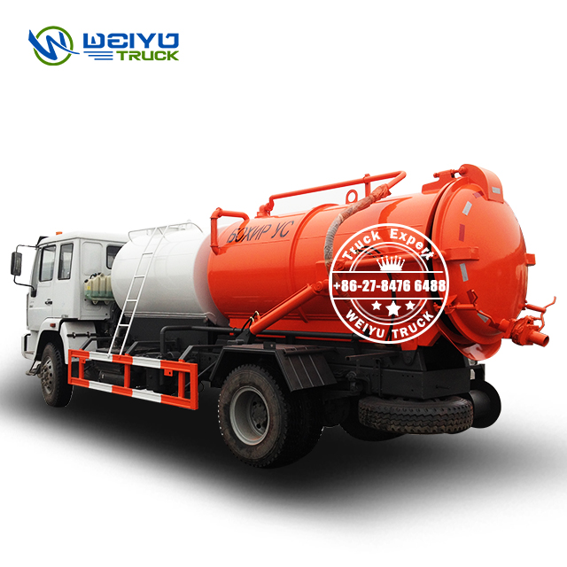 Sinotruk HOWO 4x2 8Tons Municipal Vacuum Sewer Jetting Truck Sewage Suction Truck