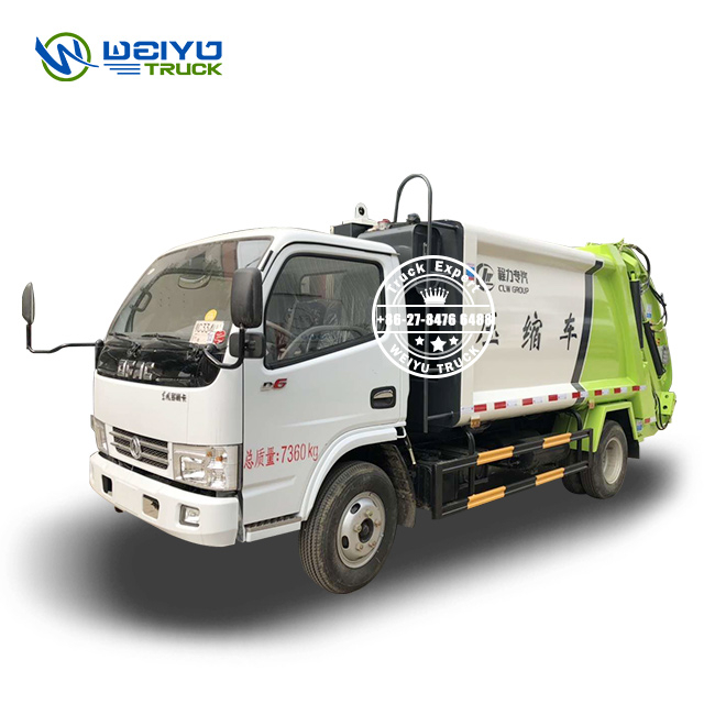 Dongfeng Furuicar 6 CBM CCC Sanitation Garbage Compactor Truck