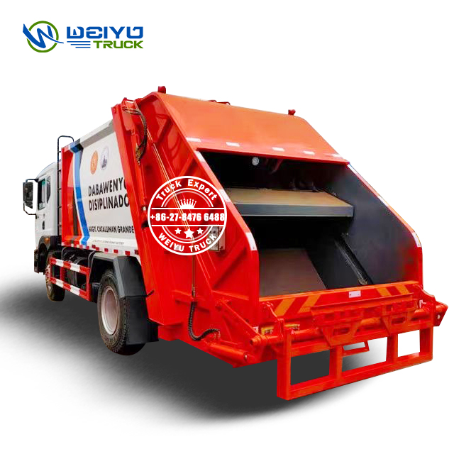 DONGFENG D9 12CBM Philippines Waste Disposal Garbage Compactor Truck