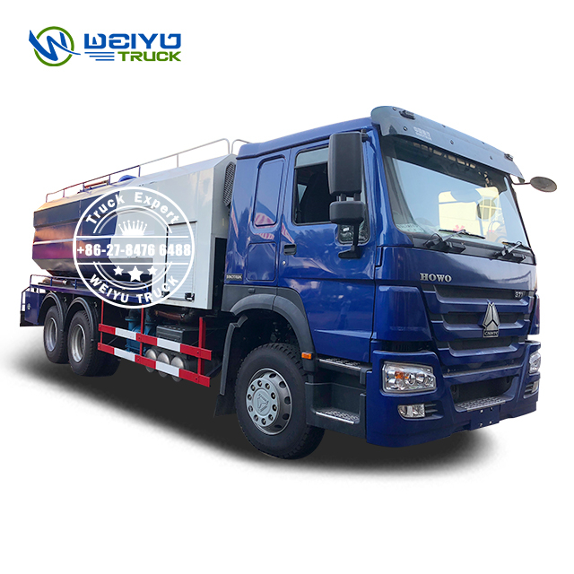 HOWO 6X4 Truck Mounted Combined Vacuum Sludge Suction Jetting Tanker 