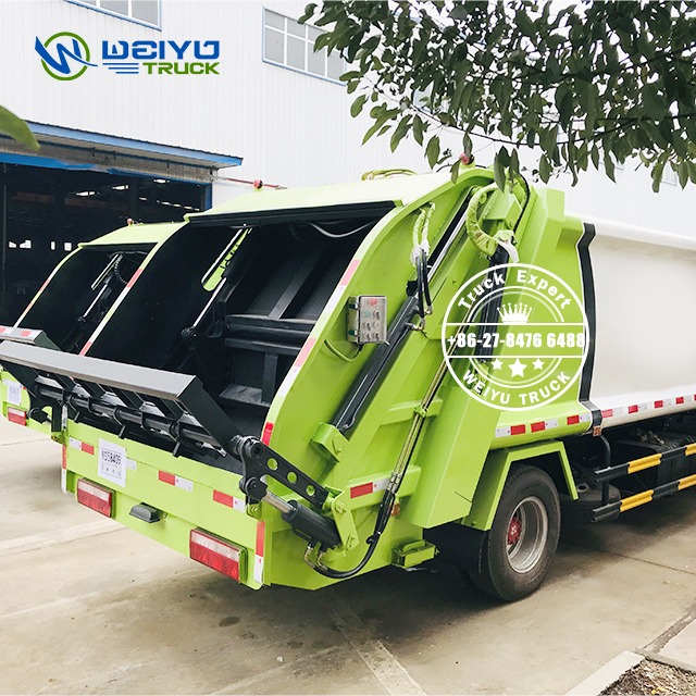 Dongfeng Small High Reliability Solid Waste Garbage Compactor Truck