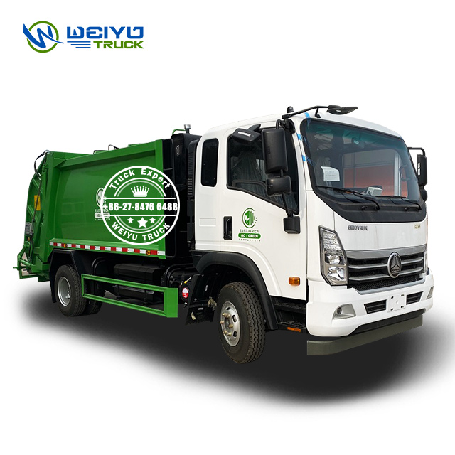 Diesel Engine Durable Municipal Garbage Compactor Truck