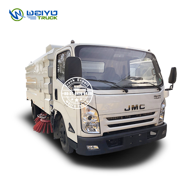 JMC 4x2 High Efficiency 5CBM Vacuum Road Sweeper Truck Street Cleaner Truck