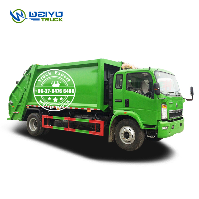 Sinotruk HOWO 4x2 10 CBM CCC Sanitation Garbage Compactor Truck