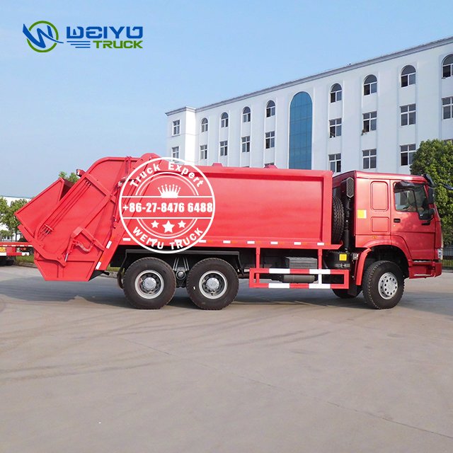 22CBM 18Ton Rear Loading Compressed Garbage Compactor Truck