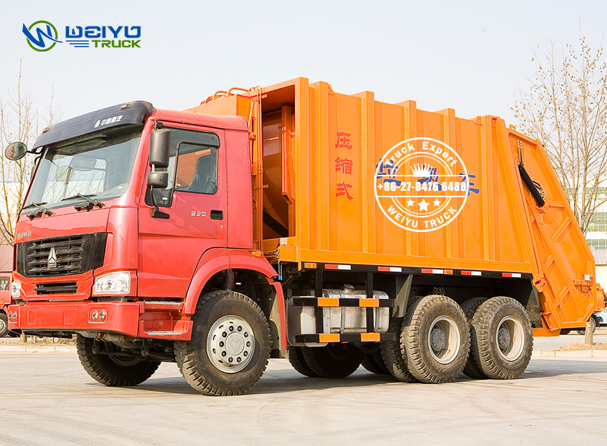 15Ton Howo Garbage Compactor Truck