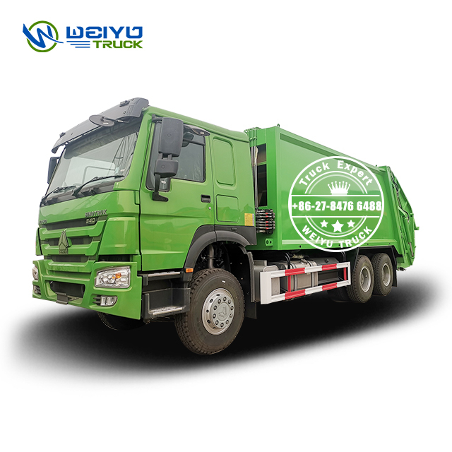 Sinotruk HOWO 6x4 RHD16 CBM ISO9001 Commercial Garbage Compactor Truck