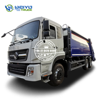 Dongfeng 14CBM cummins engine Compactor Garbage Truck Multi-functional Waste Removel Truck