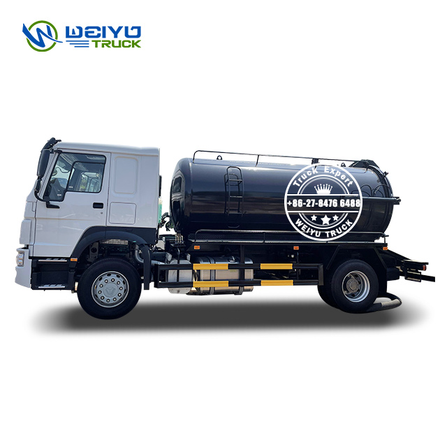 Sinotruk Howo 10 M3 10 Tons Liquid Waste Disposal Management Truck