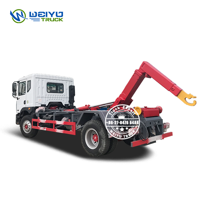 Dongfeng D9 10 CBM Municipal Rolling Off Hook Lifting Garbage Collection Truck