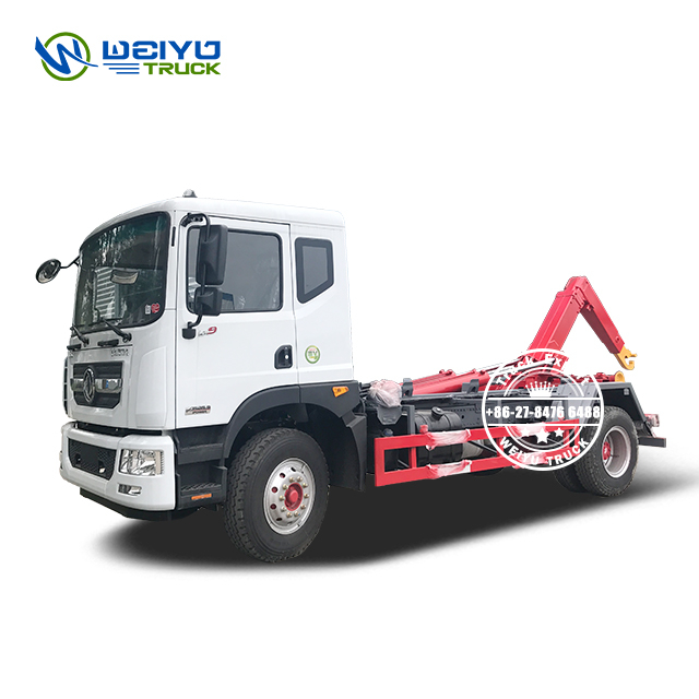Dongfeng D9 10 CBM Municipal Rolling Off Hook Lifting Garbage Collection Truck