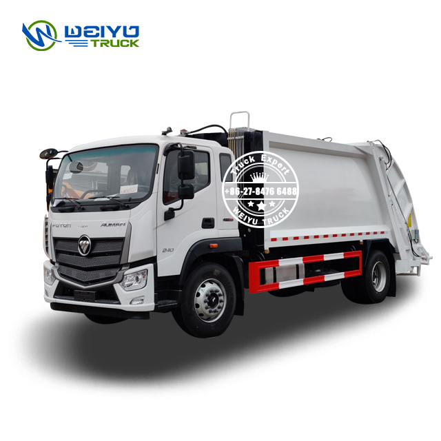 FOTON Auman 14CBM EPA Waste Management Garbage Compactor Truck