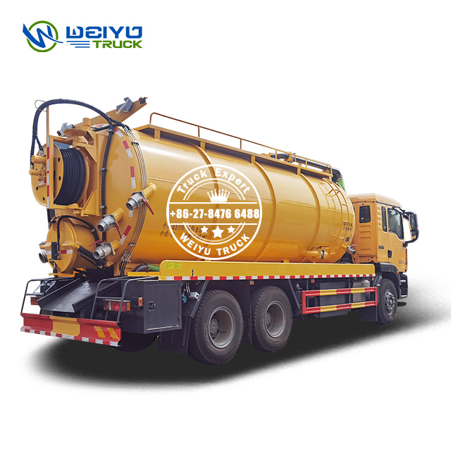 20Ton Sinotruk Howo Suction Commercial Cleaning Vacuum Sewage Truck