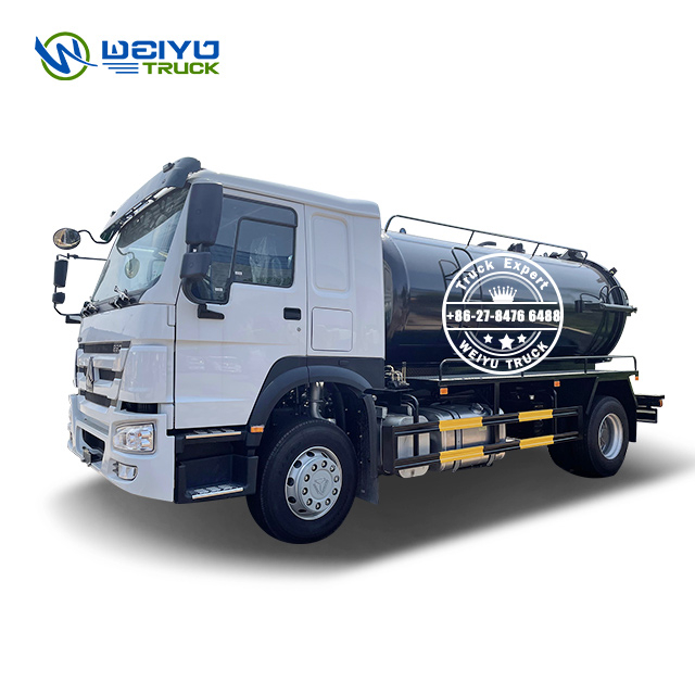 Sinotruk Howo 10 M3 10 Tons Liquid Waste Disposal Management Truck