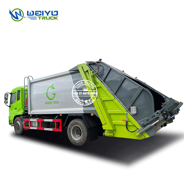 Dongfeng Tianjin Recycling Large Loading Capacity 14CBM Compressed Garbage Truck