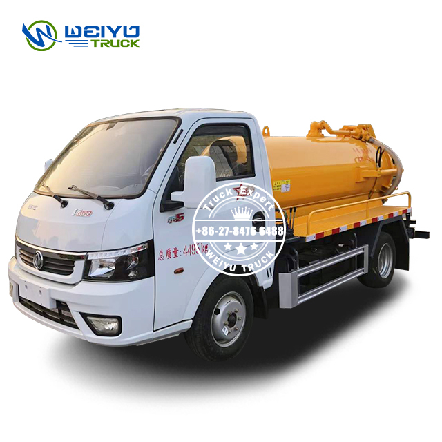 Dongfeng Tuyi 2000 liters Combined Customize Drainage Sewer Suction Truck