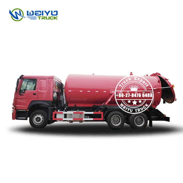 HOWO 20,000 L Pumper Municipal Drainage Sewage Suction Truck