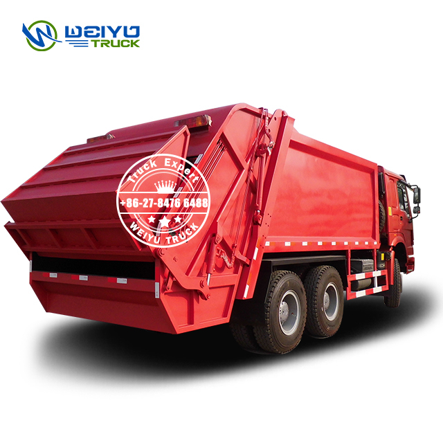 22CBM 18Ton Rear Loading Compressed Garbage Compactor Truck