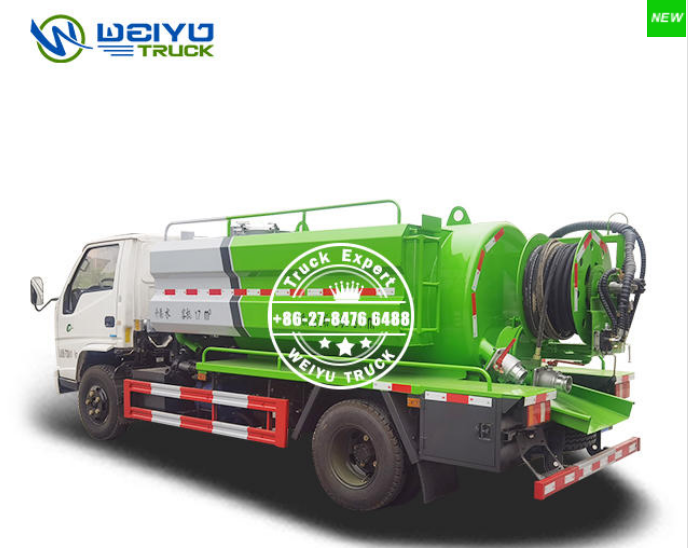 Efficiently Cleanse Your City's Sewers with a Vacuum Sewage Suction Truck