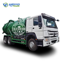 Sinotruk 4000 Gallons Liquid Environmental Decontamination Sewage Suction Truck