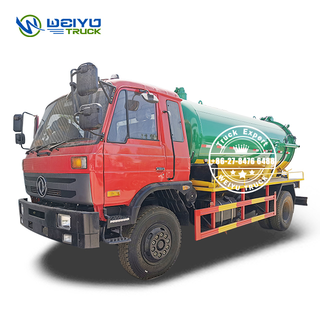 10 CBM Liquid Disposal Vacuum Suction Truck DONGFENG 