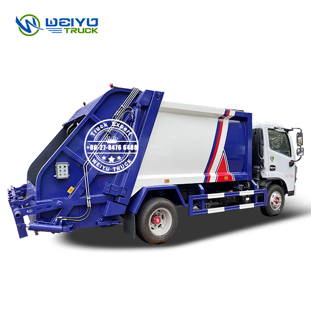 Dongfeng Duolicar 6 CBM ISO9001 Waste Disposal Garbage Compactor Truck