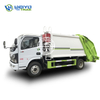 Green High Reliability Solid Waste Garbage Compactor Truck