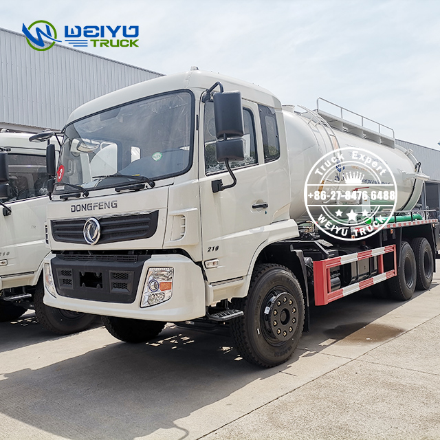Dongfeng 4x2 14000Liters Suction Efficient Landscaping Vacuum Sewage Truck