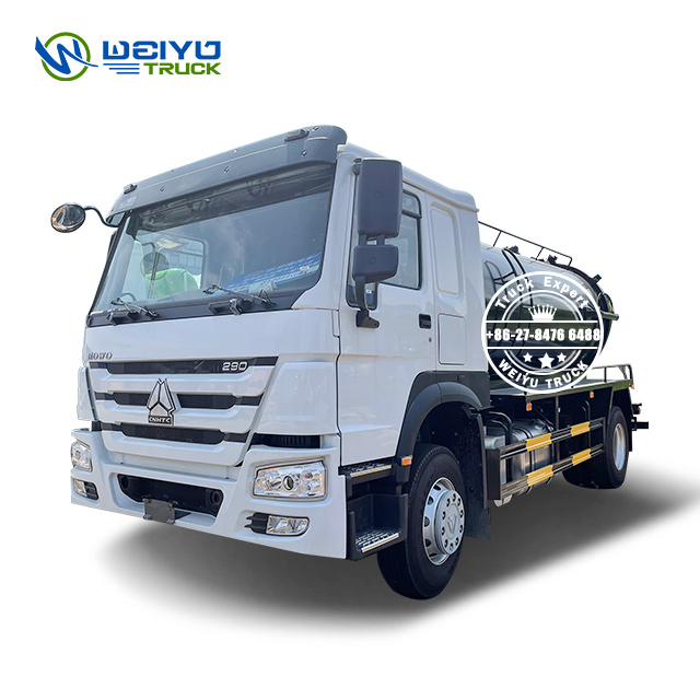 Sinotruk Howo 10 M3 10 Tons Liquid Waste Disposal Management Truck