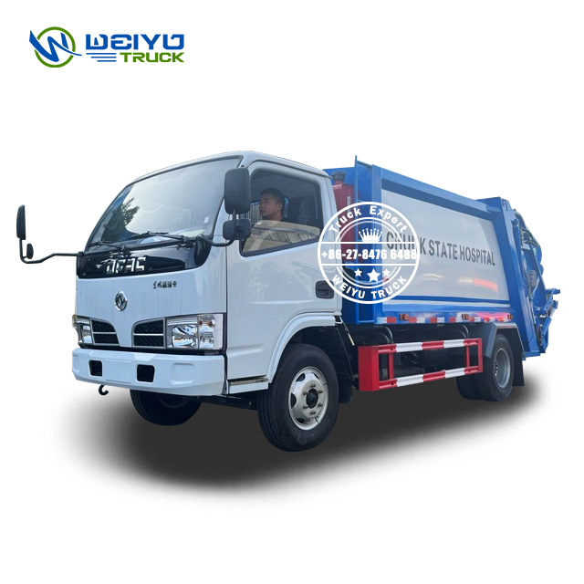 DONGFENG 5CBM Bottle Recycling Garbage Compactor Truck