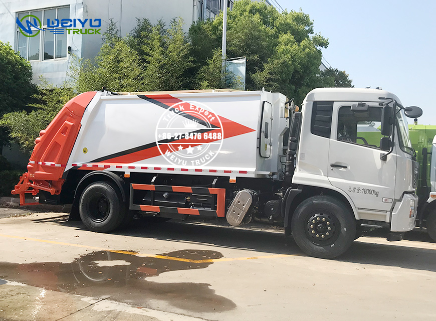 Dongfeng 12CBM Garbage Compactor Truck-3