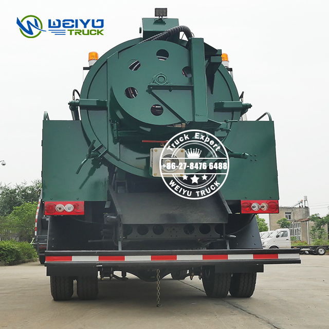 Foton Drain Cleaning High Pressure Water Jetting Truck