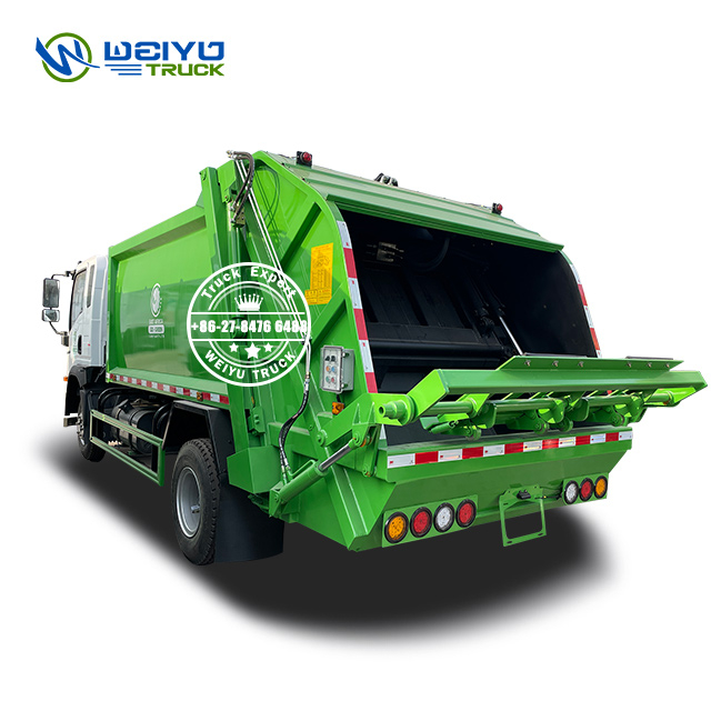 Diesel Engine Durable Municipal Garbage Compactor Truck