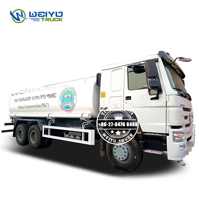 Sinotruk Howo 20000liters Automatic Municipal Labor Saving Water Spraying Truck