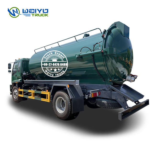 ISUZU FTR 10 CBM 10,000 Liters Vacuum Septic Tanker Truck 