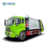 Dongfeng Tianjin Recycling Large Loading Capacity 14CBM Compressed Garbage Truck