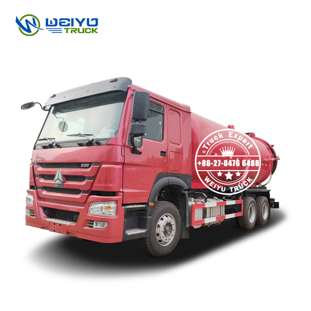 HOWO 20,000 L Pumper Municipal Drainage Sewage Suction Truck