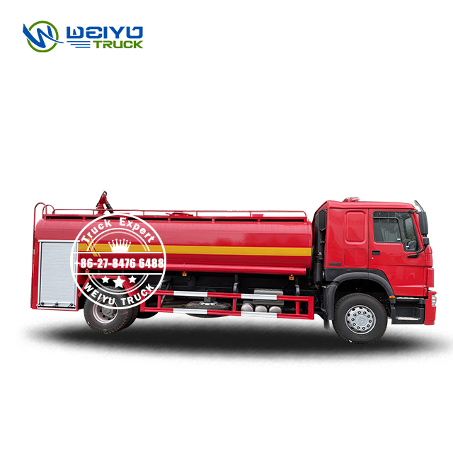 Howo 15000liters CCC fire water sprinkler truck