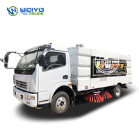 DONGFENG 7.5 CBM Mechanial Commercial Street Sweeper Truck