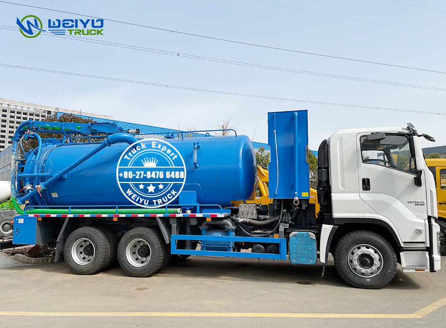 High Pressure Sewer Jetting Truck