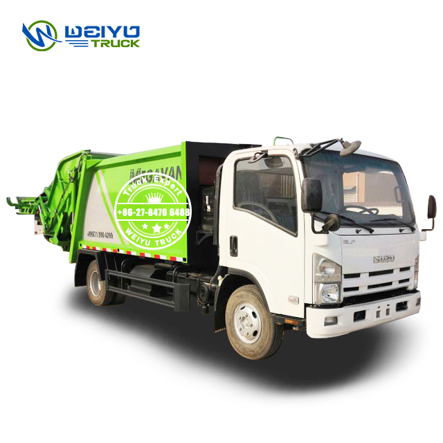 8 CBM Rear-loader Waste Collection Vehicle ISUZU NPR 